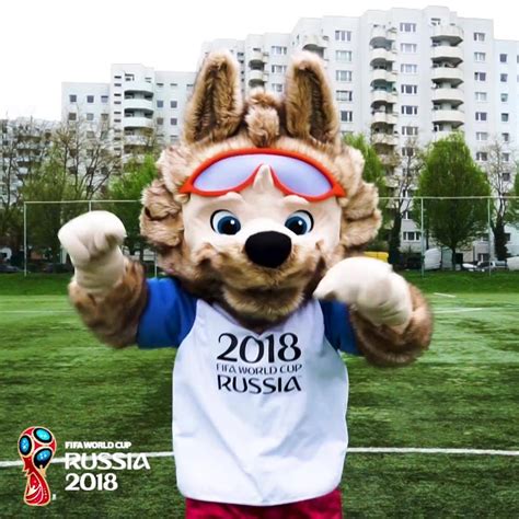 Russian mascot qorld cup